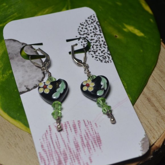 Handmade beaded earrings